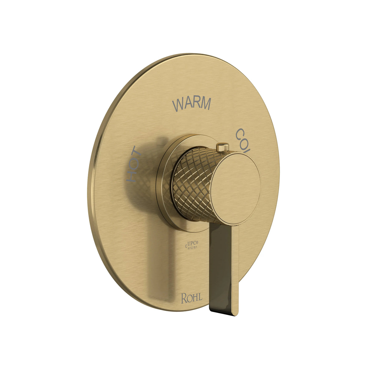 ROHL Tenerife 3/4" Thermostatic Trim Without Volume Control TTE13W1 - Antique Gold