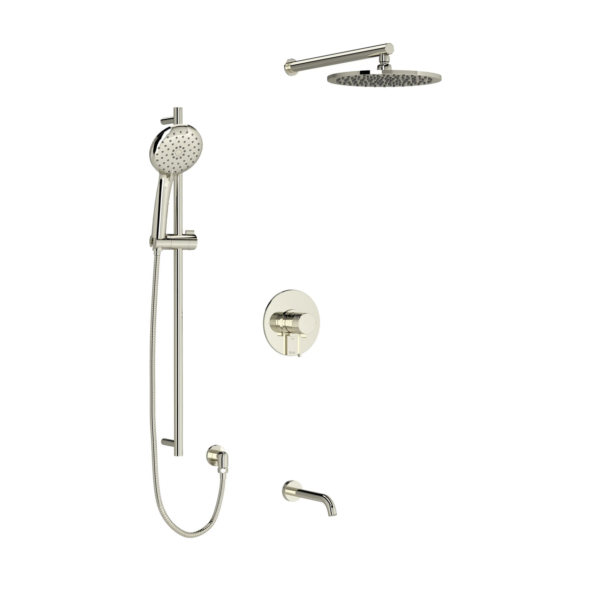ROHL Tenerife Shower Kit 1345 Trim TKIT1345TN - Polished Nickel