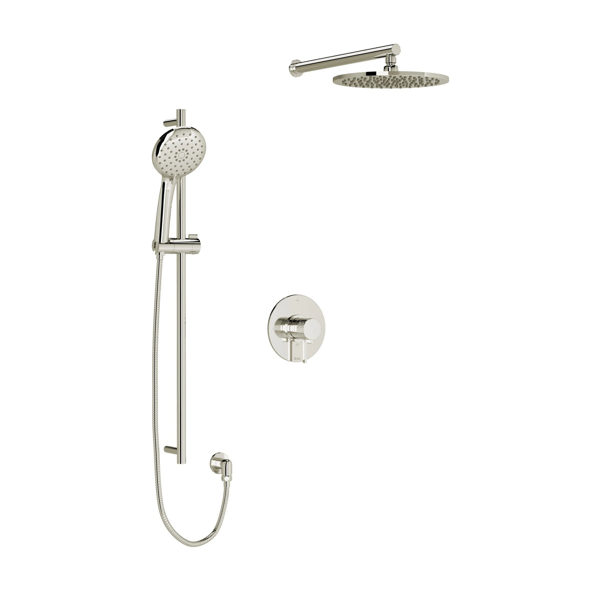 ROHL Tenerife Shower Kit 323 Trim TKIT323TN - Polished Nickel