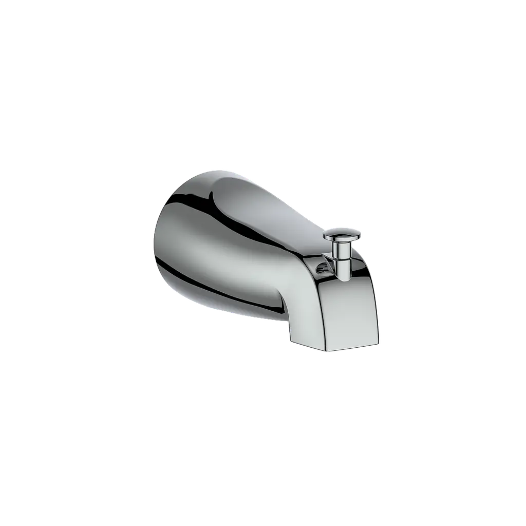 ROUND SLIP-ON TUB SPOUT WITH DIVERTER - Plumbing Market