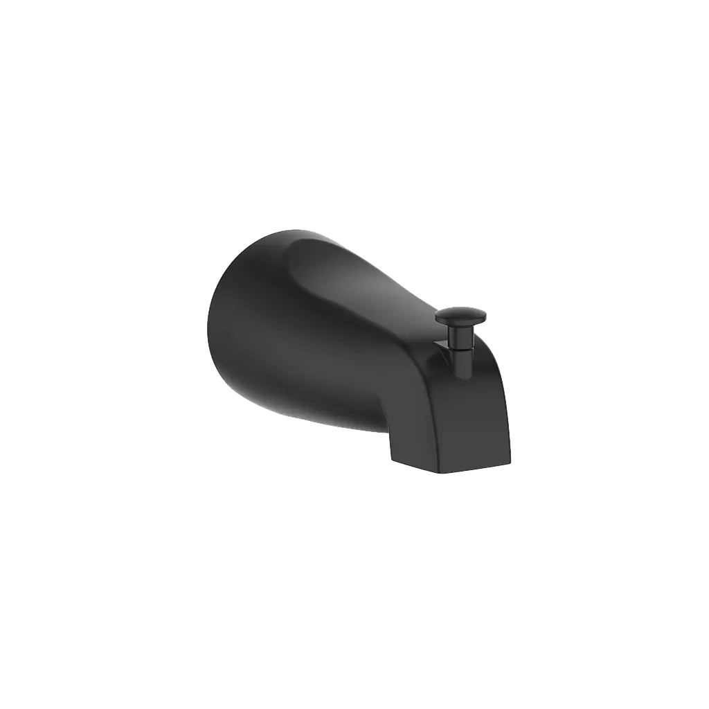 ROUND SLIP-ON TUB SPOUT WITH DIVERTER - Plumbing Market