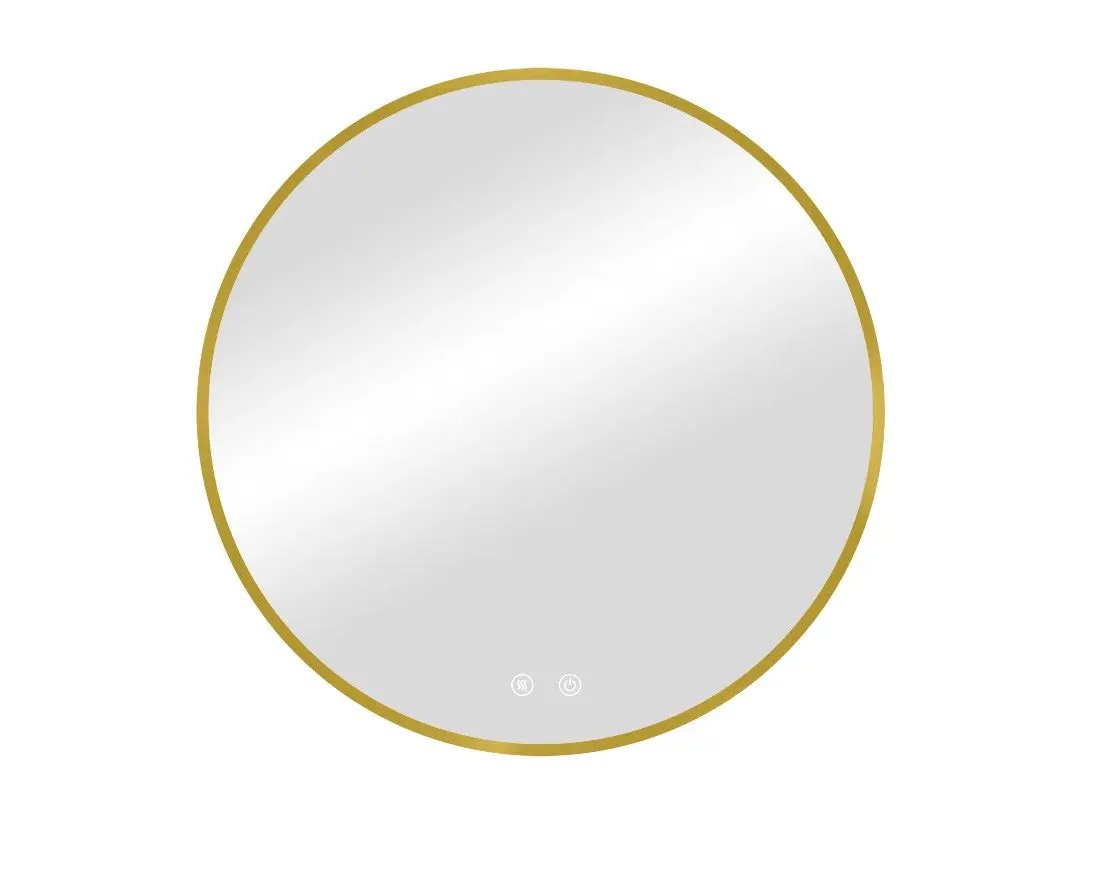 ROUNDY Framed Back Light LED Mirror - LMF624B - Plumbing Market
