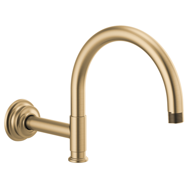 Brizo 12 1/8" Arc Shower Arm And Flange RP100326GL - Plumbing Market