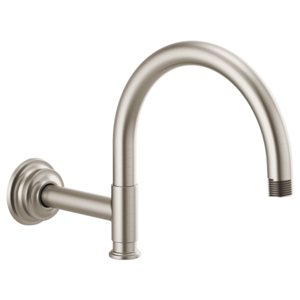 Brizo 12 1/8" Arc Shower Arm And Flange RP100326NK - Plumbing Market