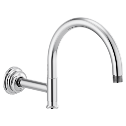 Brizo 12 1/8" Arc Shower Arm And Flange RP100326PC - Plumbing Market