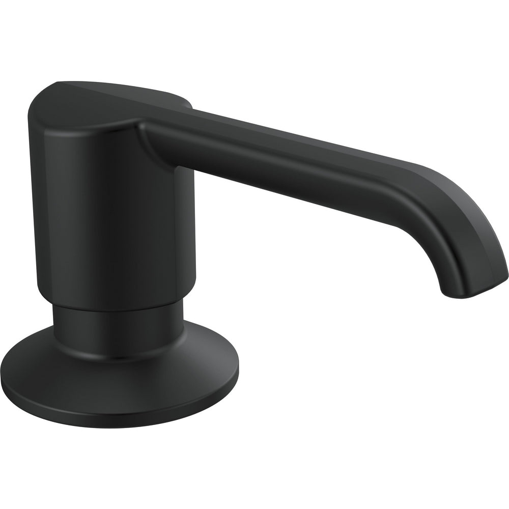 Delta Emmeline Metal Soap Dispenser - Matte Black