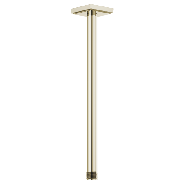Brizo 14" Ceiling Mount Shower Arm And Square Flange RP101286PN - Plumbing Market