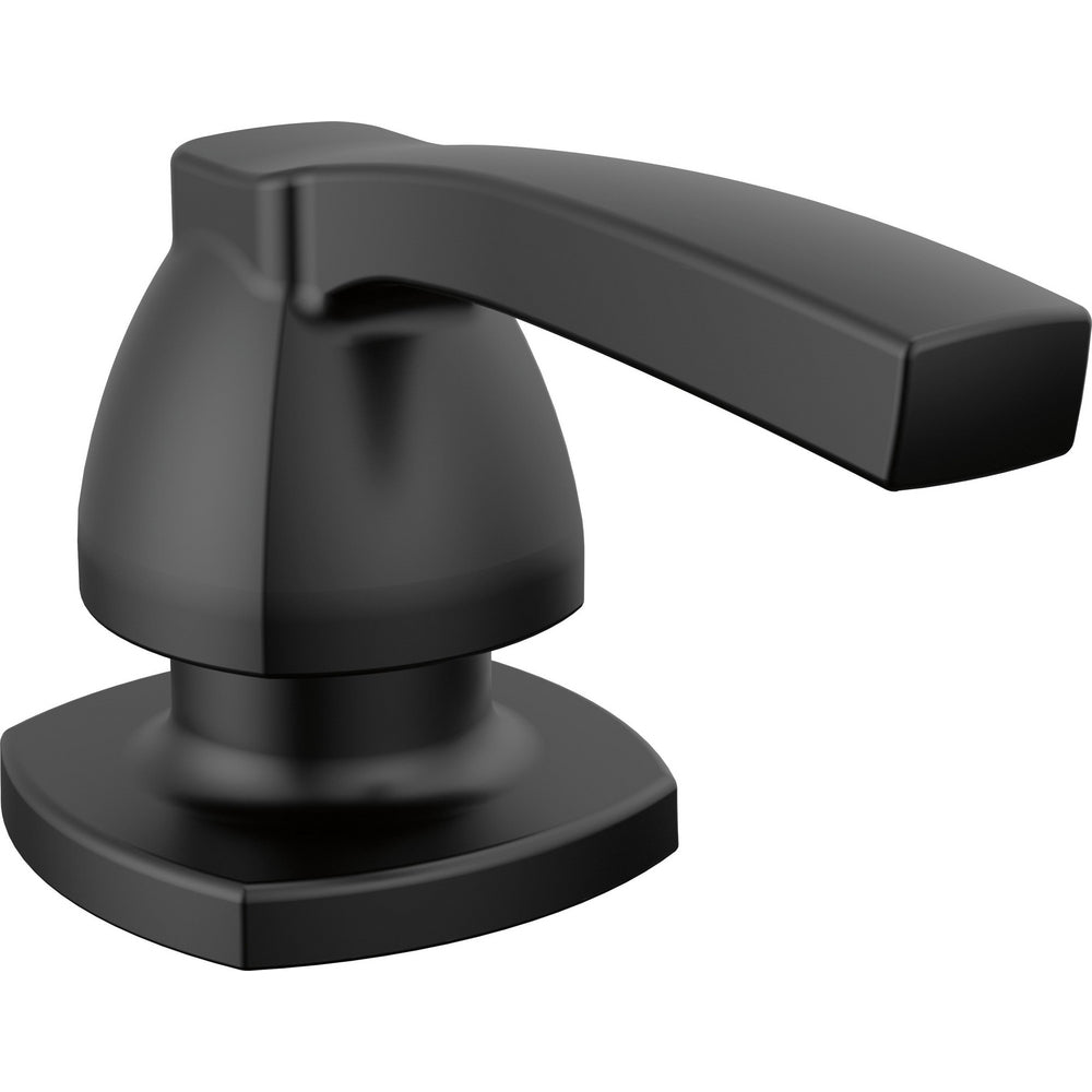 Delta Stryke Soap/Lotion Dispenser With Bottle - Matte Black