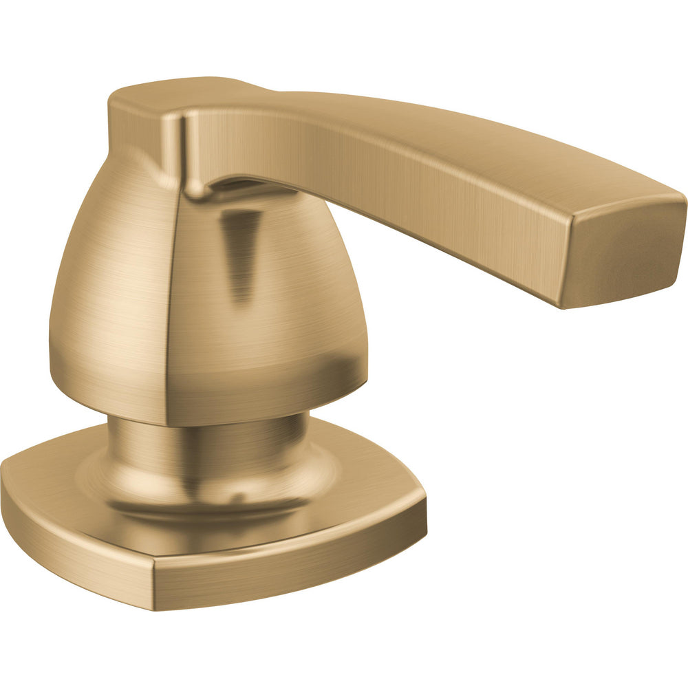 Delta Stryke Soap/Lotion Dispenser With Bottle - Champagne Bronze