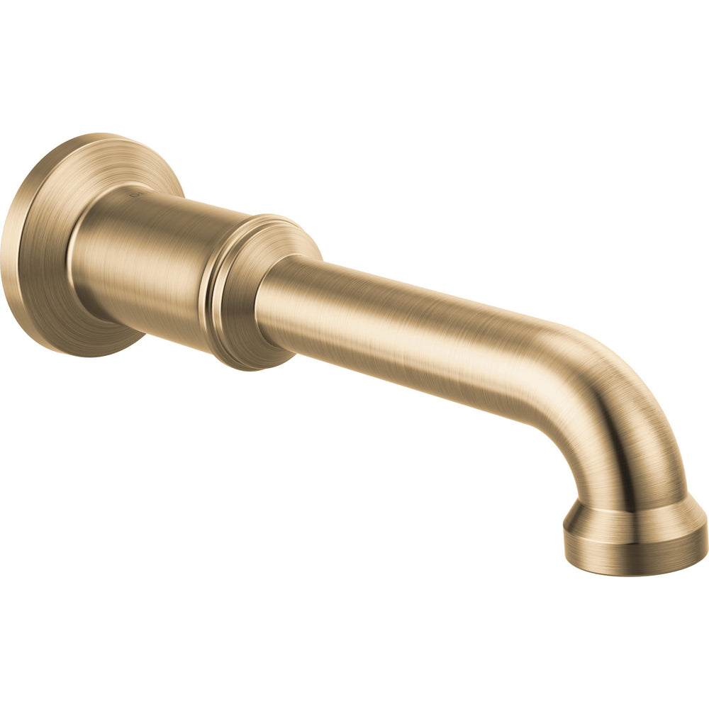 Delta Broderick Non-Diverter Tub Spout - Champagne Bronze
