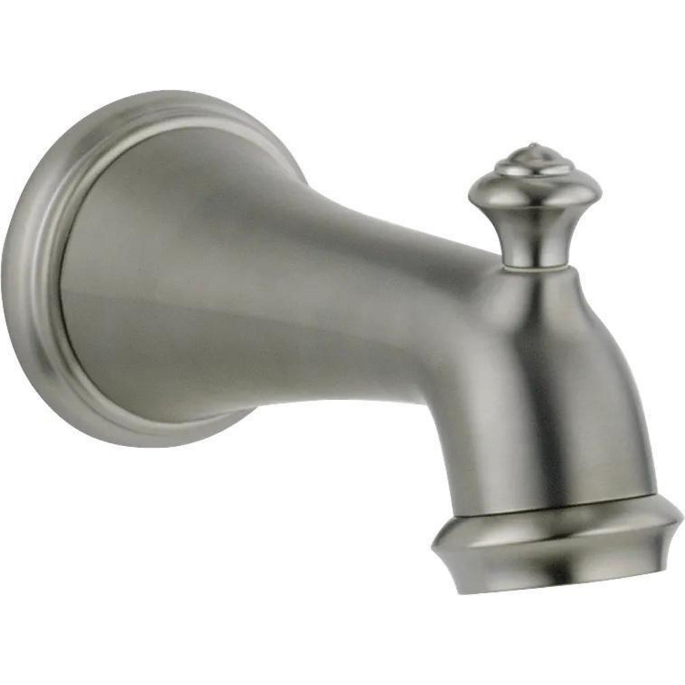 Delta Victorian Pull Up Div. Tub Spout,6-1/2 - Stainless