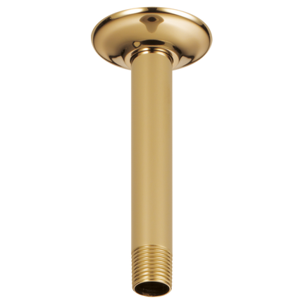 Brizo 6" Ceiling Mount Shower Arm And Round Flange RP48985PG - Plumbing Market