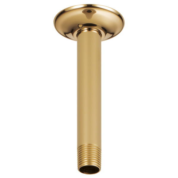 Brizo 6" Ceiling Mount Shower Arm And Round Flange RP48985PG - Plumbing Market