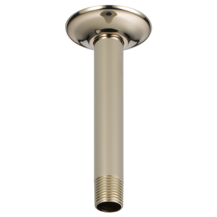 Brizo 6" Ceiling Mount Shower Arm And Round Flange RP48985PN - Plumbing Market