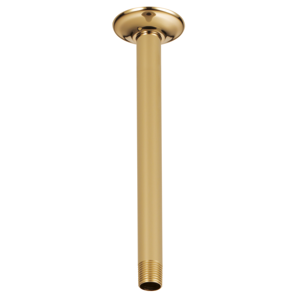 Brizo 10" Ceiling Mount Shower Arm And Round Flange RP48986PG - Plumbing Market