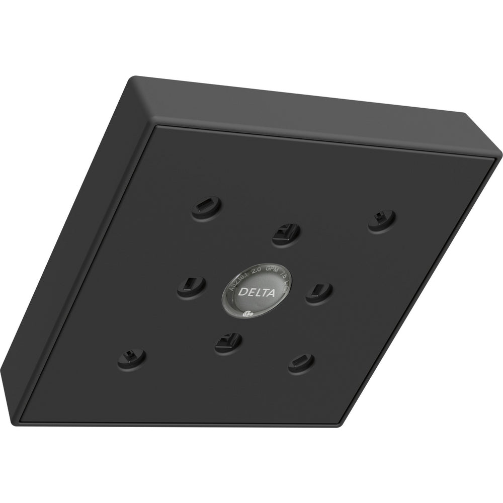 Delta Shower Head With H2O Kinetic Technology - Matte Black