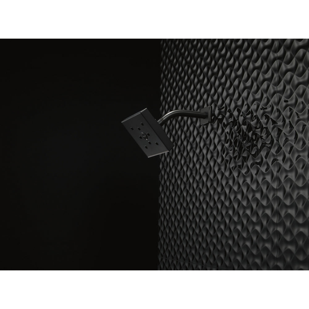 Delta Shower Head With H2O Kinetic Technology - Matte Black