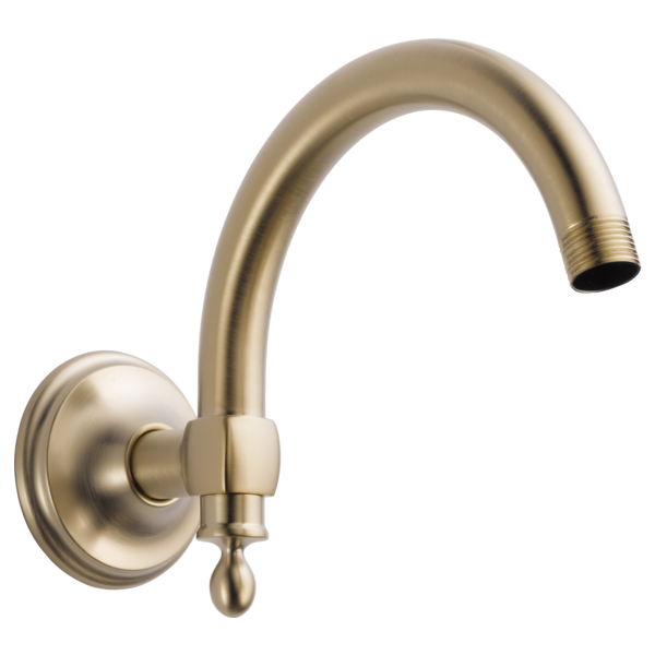 Brizo 10" Classic Wall Mount Shower Arm And Flange RP70909GL - Plumbing Market