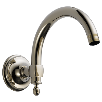 Brizo 10" Classic Wall Mount Shower Arm And Flange RP70909PN - Plumbing Market