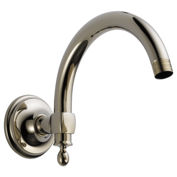 Brizo 10" Classic Wall Mount Shower Arm And Flange RP70909PN - Plumbing Market