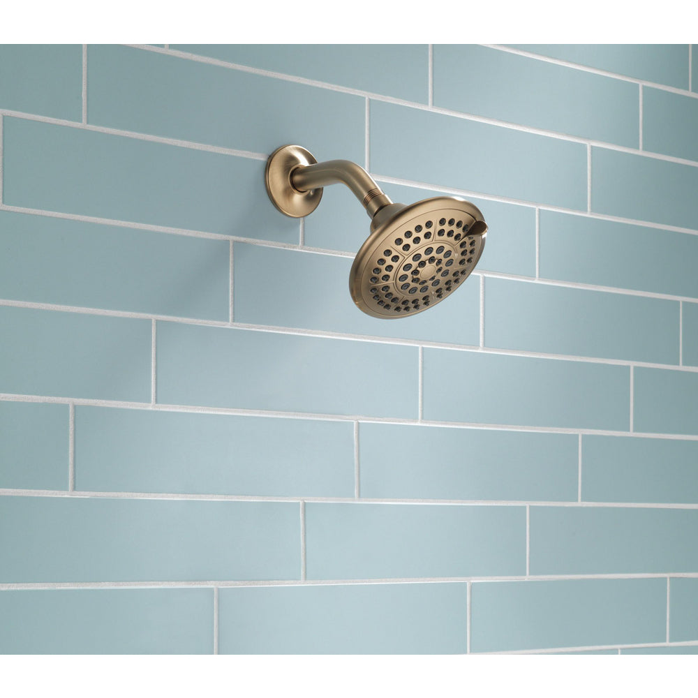 Delta 5-Setting Touch-Clean Showerheads - Champagne Bronze