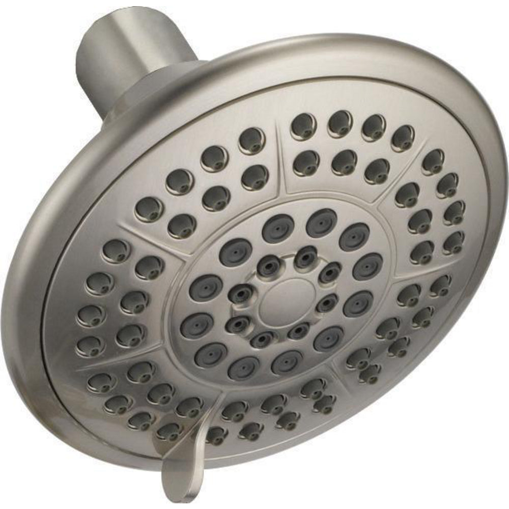 Delta 5-Setting Touch-Clean Showerheads - Stainless