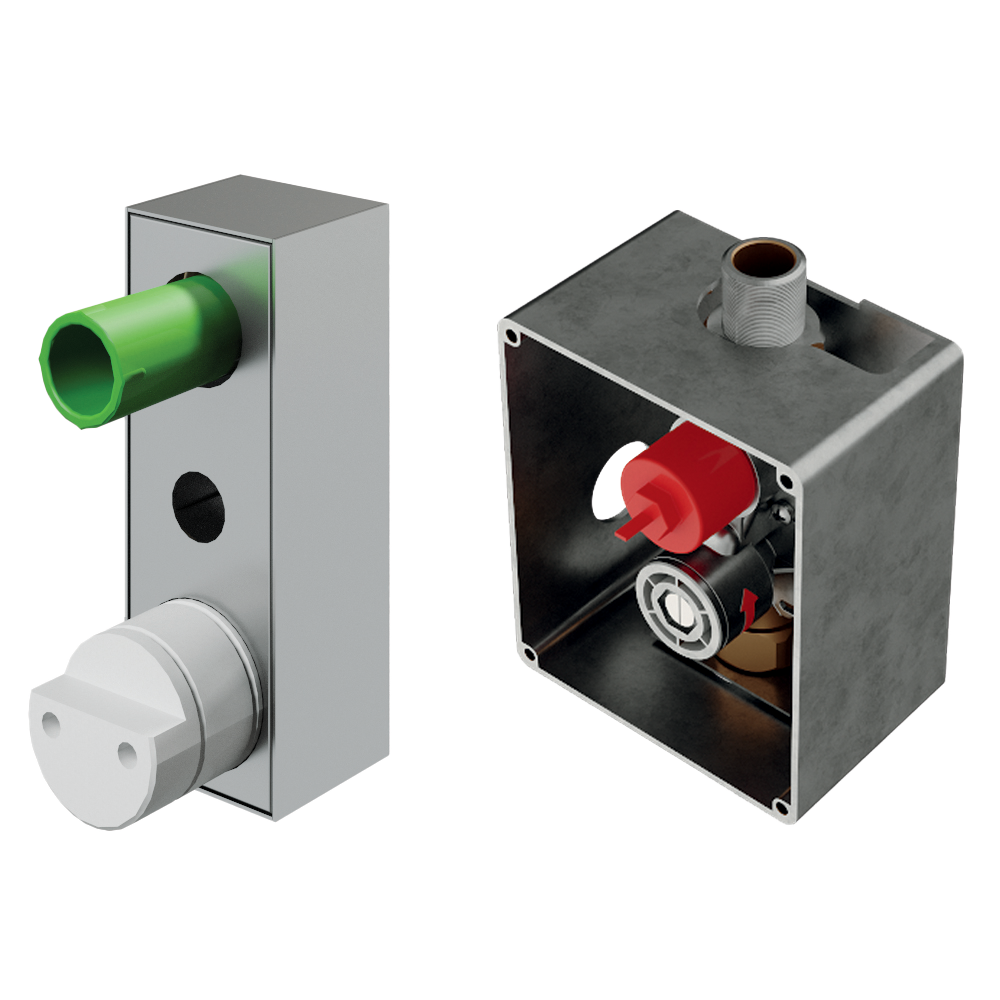 Aquabrass Rough-in for Wallmount Touchless Faucet RWAA1395ZZ01