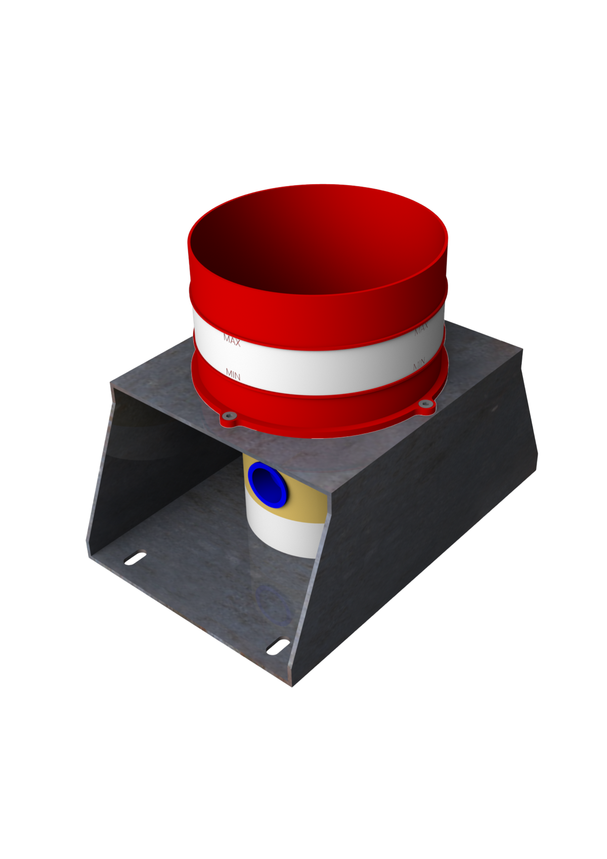 Aquabrass Rough-in for Floormount Tub Filler RWUS4A62ZZ50