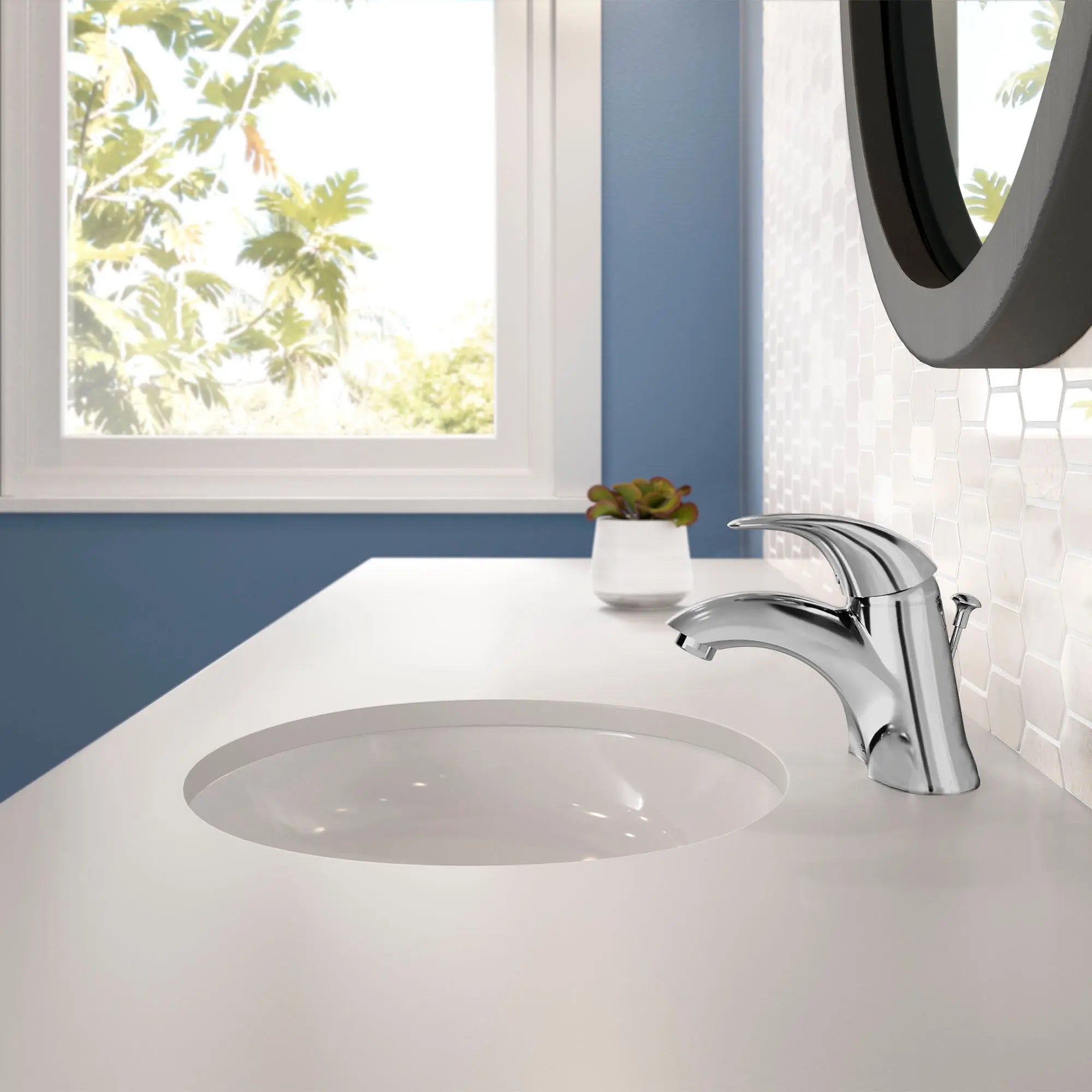 Reliant 3 4-Inch Centerset Single-Handle Bathroom Faucet 1.2 gpm/4.5 L/min With Lever Handle - Plumbing Market