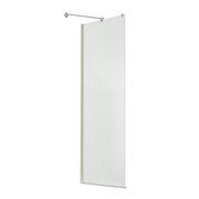 Reveal 71 Return Panel for 36 in. Base with Clear glass in Brushed Nickel - Plumbing Market