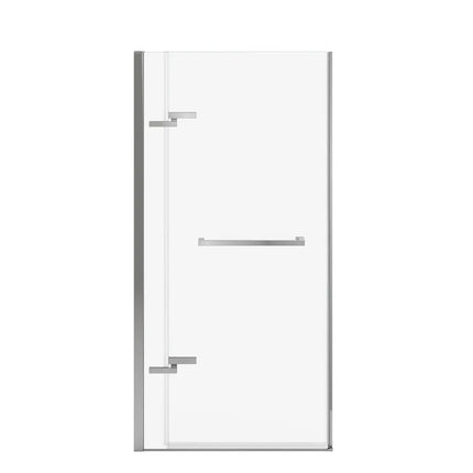 Reveal Sleek 71 32 1/2-35 1/2 x 71 1/2 in. 8mm Pivot Shower Door for Alcove Installation with Clear glass in Chrome - Plumbing Market