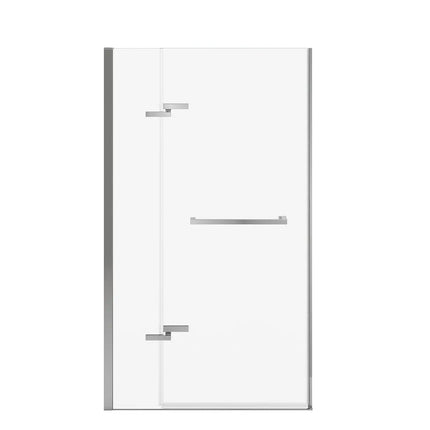Reveal Sleek 71 38-41 x 71 1/2 in. 8mm Pivot Shower Door for Alcove Installation with Clear glass in Chrome - Plumbing Market