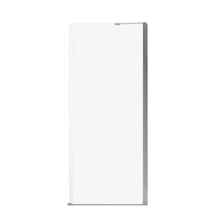 Reveal Sleek 71 Return Panel for 34 in. Base with Clear glass in Chrome - Plumbing Market