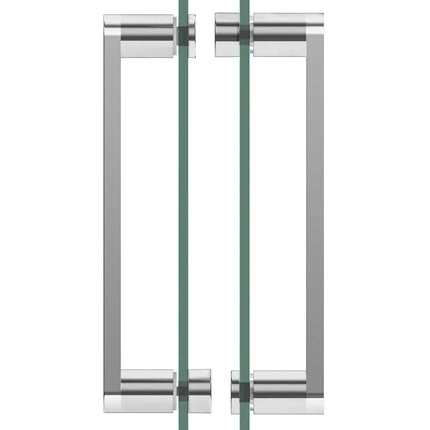 Revelation Round 56-59 in. x 56 ¾-59 ¼ in. 6 mm Bypass Tub Door for Alcove Installation with Clear glass in Matte Black - Plumbing Market