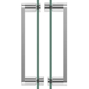 Revelation Round 56-59 in. x 70 ½-73 in. 6 mm Bypass Shower Door for Alcove with Clear glass in Brushed Nickel - Plumbing Market