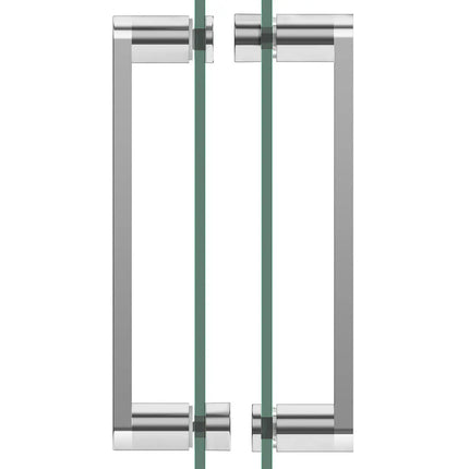 Revelation Round 56-59 x 56 ¾-59 ¼ in. 8mm Bypass Tub Door for Alcove Installation with Clear glass in Chrome - Plumbing Market