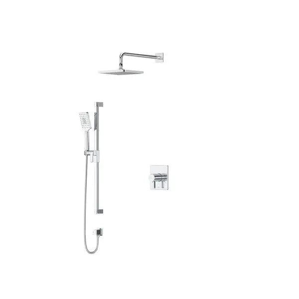 Riobel 1/2" Thermostatic & Pressure Balance Shower Trim Kit 2845 — Chrome - Chrome (TKIT2845C-6)