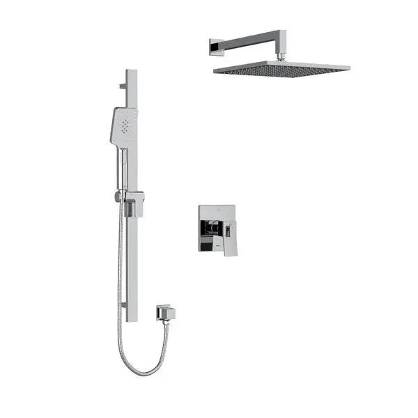 Riobel 1/2" Thermostatic & Pressure Balance Shower Trim Kit 5123 — Chrome - Chrome (TKIT5123C-6)