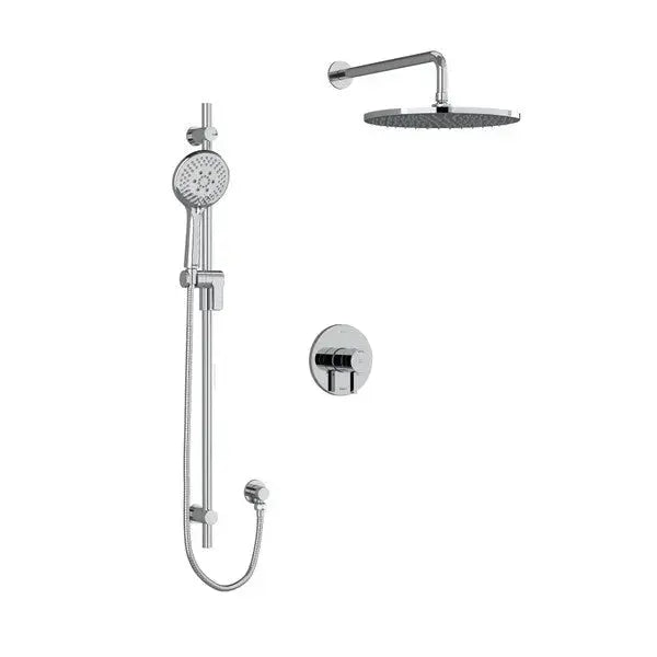 Riobel 1/2" Thermostatic & Pressure Balance Shower Trim Kit 5423 — Chrome - Chrome (TKIT5423C-6)