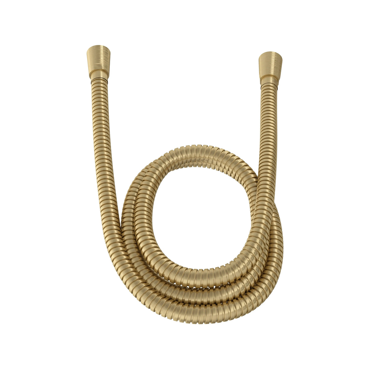 Riobel 150 cm (59") Double Interlock Flexible Hose, Swivel And 2 Check Valves - Satin Brass US4 (7259US4)