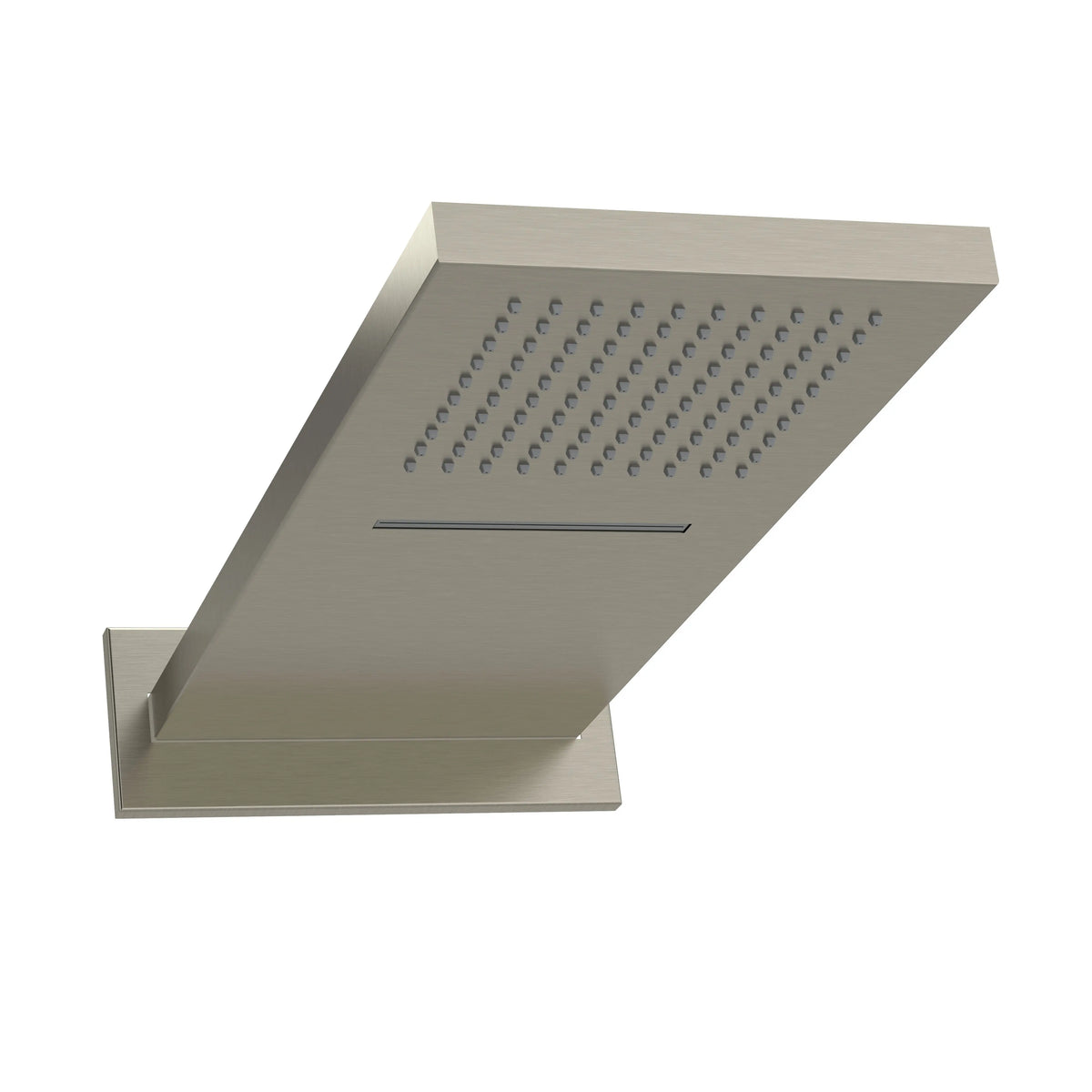Riobel 22" X 9" Waterfall And Rain Showerhead 404 - Brushed Nickel (404BN)