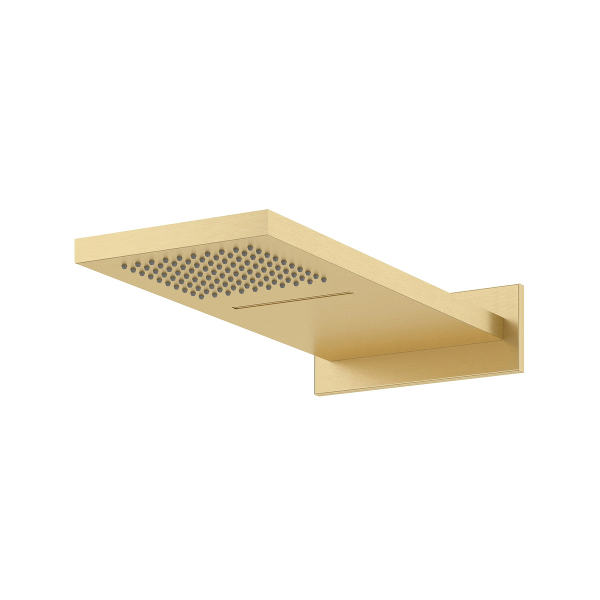 Riobel 22" X 9" Waterfall And Rain Showerhead 404 - Satin Brass US4 (404US4)