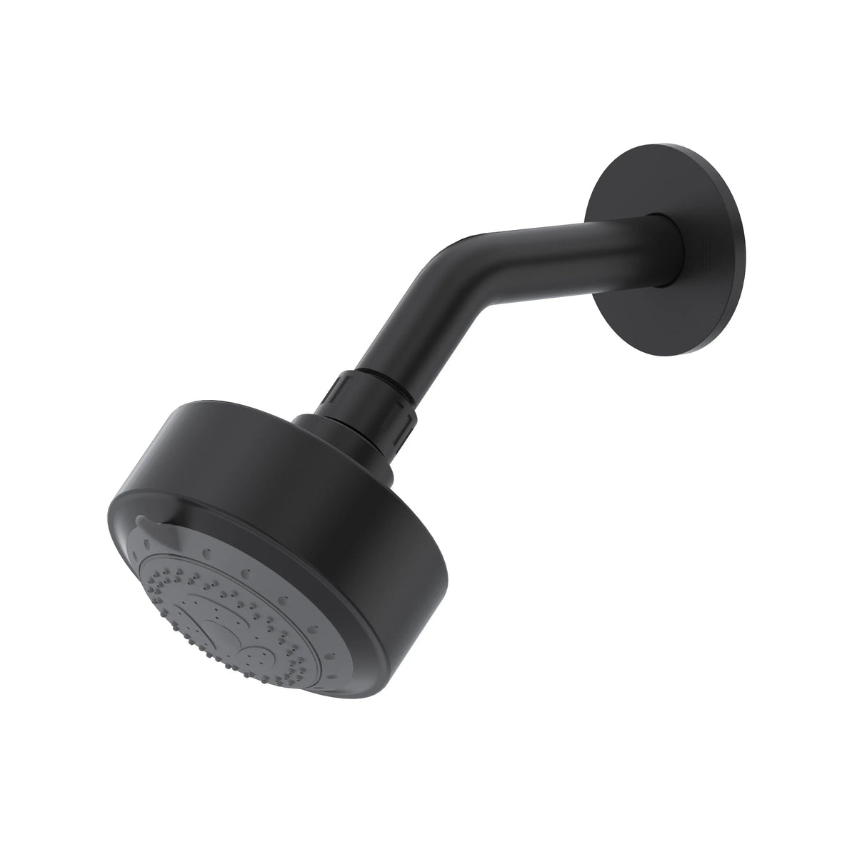 Riobel 4" 3-Function Showerhead With Arm 358 - Black (358BK)