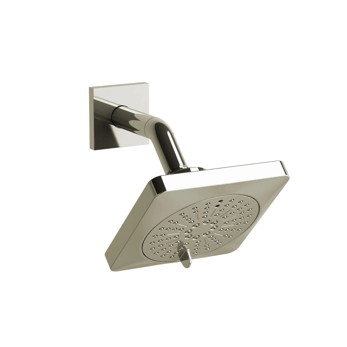 Riobel 5" 6-Function Showerhead With Arm 343 - Polished Nickel (343PN-WS)