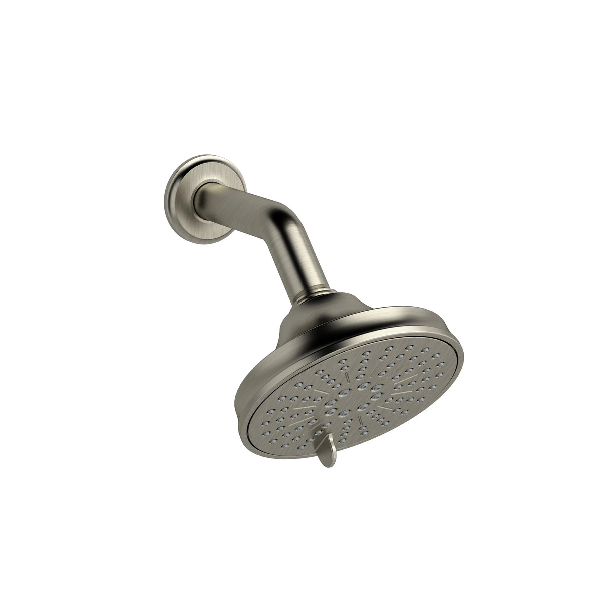 Riobel 5" 6-Function Showerhead With Arm 356 - Brushed Nickel (356BN-WS)
