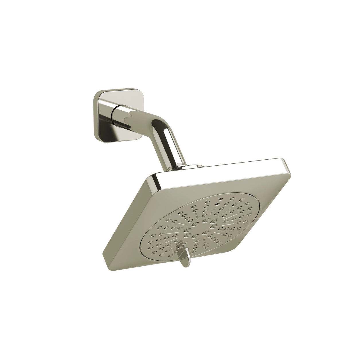 Riobel 5" 6-Function Showerhead With Arm 376 - Polished Nickel (376PN-WS)