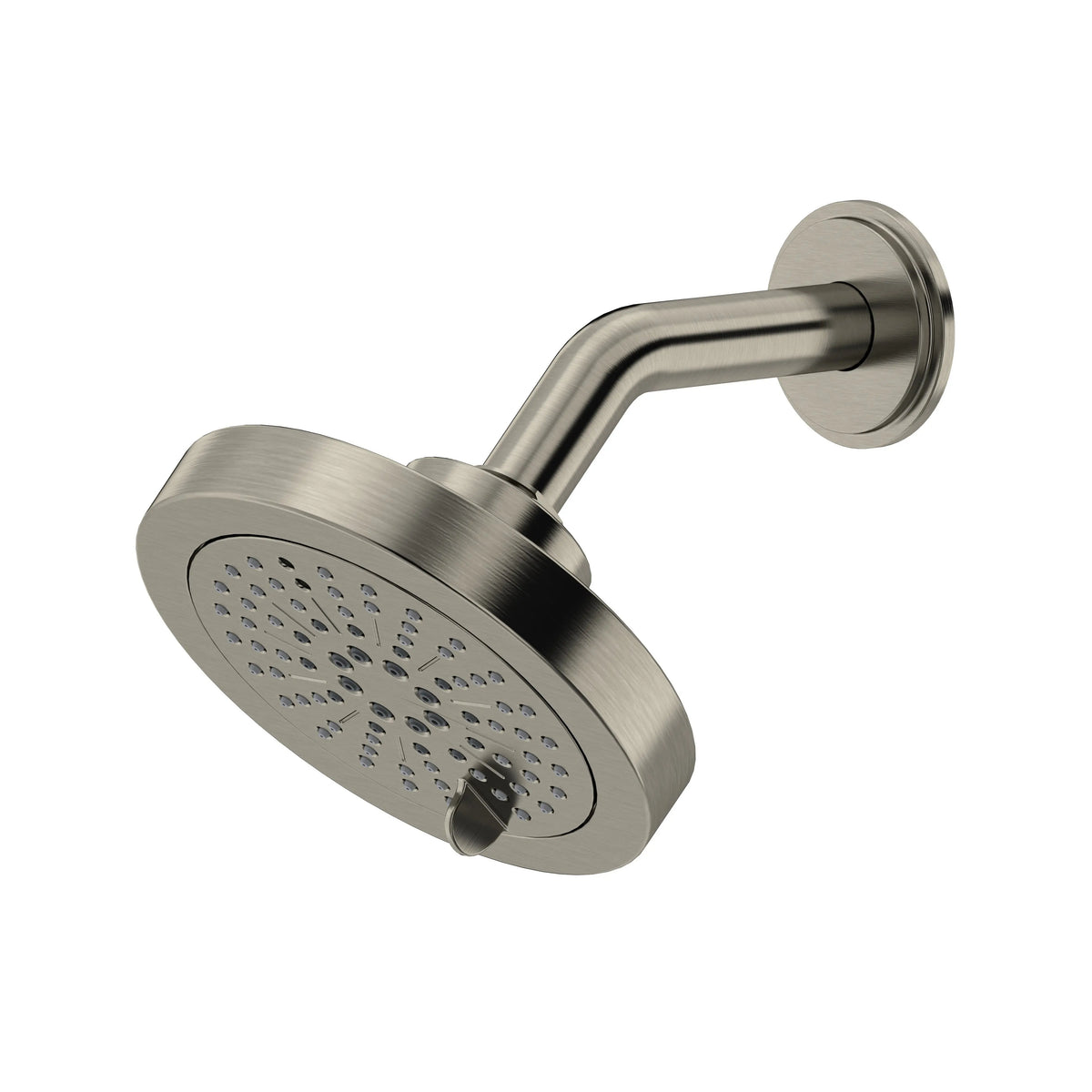 Riobel 5" 6-Function Showerhead With Arm 386 - Brushed Nickel (386BN-15)