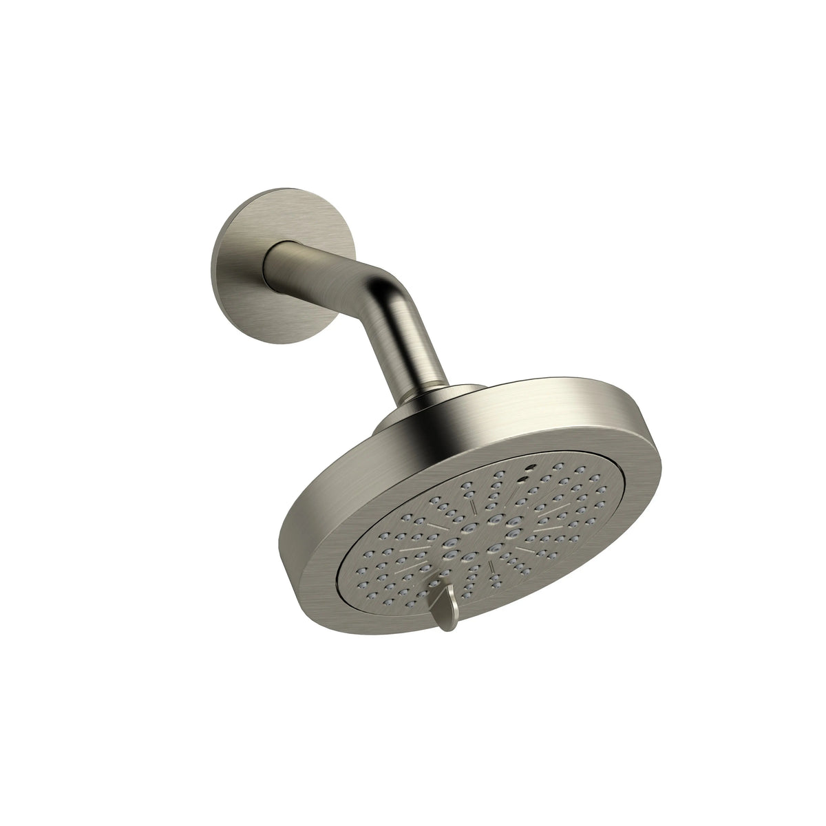 Riobel 6" 6-Function Showerhead With Arm - Brushed Nickel (366BN-WS)