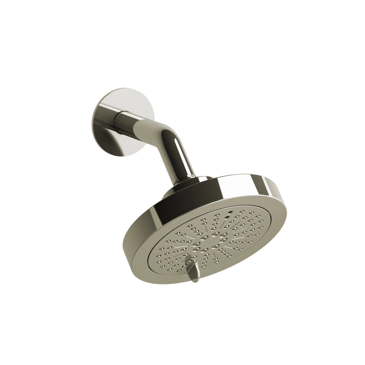 Riobel 6" 6-Function Showerhead With Arm - Polished Nickel (366PN-WS)