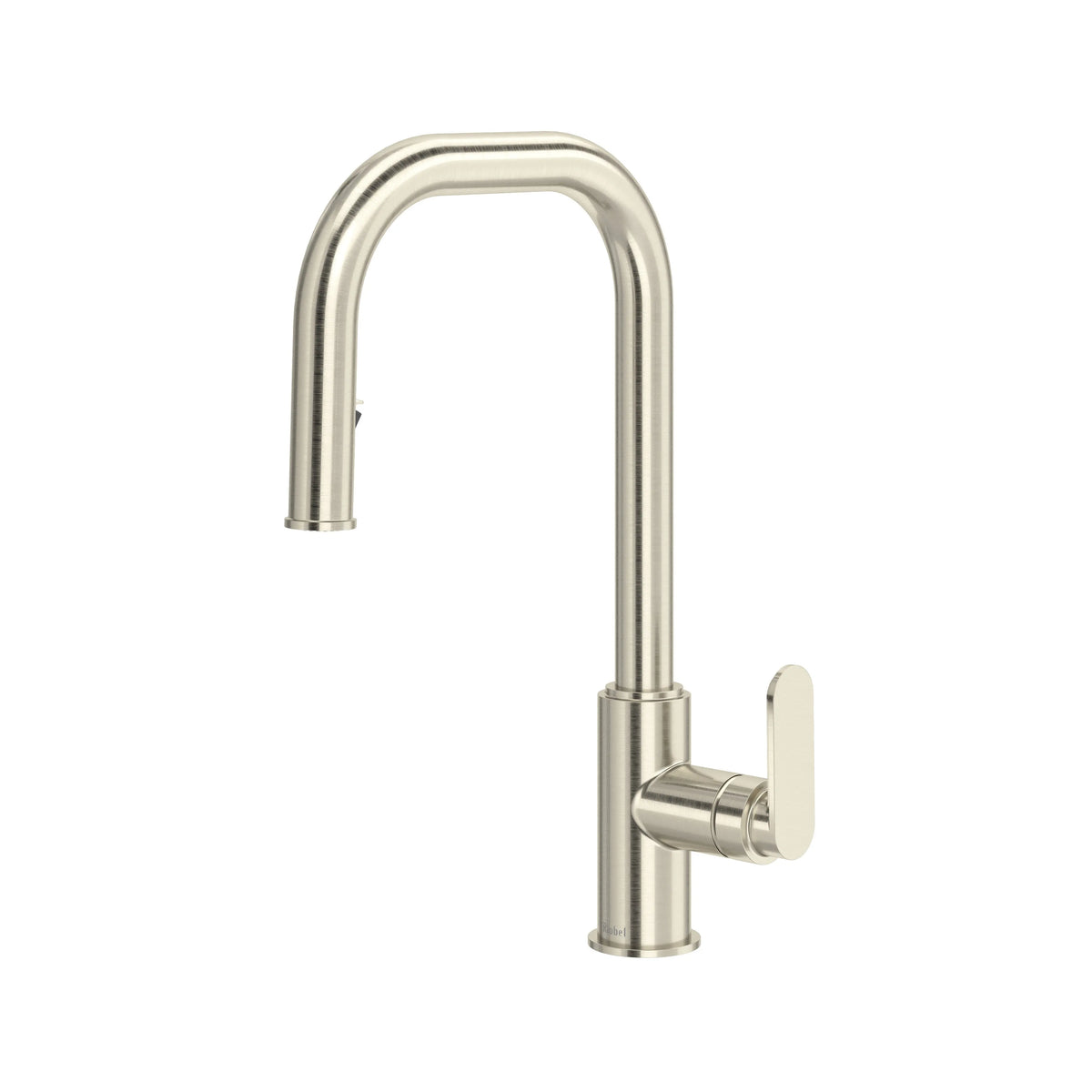 Riobel Arca Pull-Down Kitchen Faucet U-Spout - Stainless Steel (AASQ201SS)